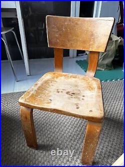 RARE Mid Century Modern Original Thonet Bentwood Children's Chair