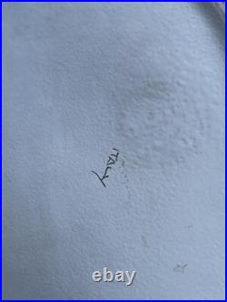 RARE Mid-Century Modern Retro Ceramic Face Planter Vase Italy Art Pottery