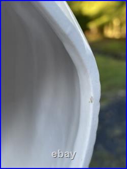 RARE Mid-Century Modern Retro Ceramic Face Planter Vase Italy Art Pottery