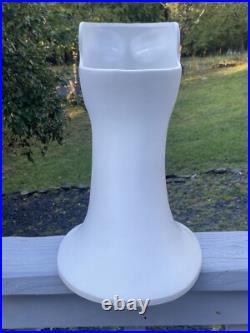 RARE Mid-Century Modern Retro Ceramic Face Planter Vase Italy Art Pottery