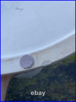 RARE Mid-Century Modern Retro Ceramic Face Planter Vase Italy Art Pottery