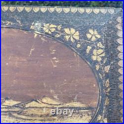 RARE Mid-Century Modern Retro Ceramic Face Planter Vase Italy Art Pottery