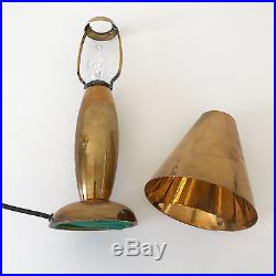 RARE Mid Century Modern SIDE TABLE LAMP Paavo Tynell SARFATTI Arteluce ERA 1960s