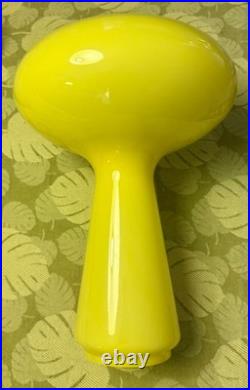 RARE Mid Century Modern Space Age Mushroom Glass Lamp Sculpture Venini Vignelli