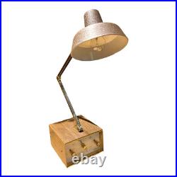 RARE Mid-Century Modern Tensor Alarm Clock/Task Lamp