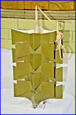 RARE Niels Esmann & Hans C. Jensen Pendant Lamp Mid Century Modern -DENMARK