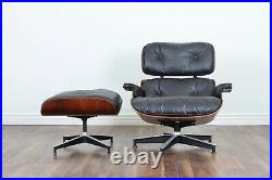 RARE ORIGINAL 1960 Herman Miller Eames Lounge Chair and Ottoman 670/671