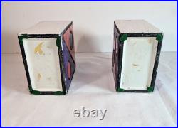 RARE Pair Vintage Raymor Bitossi Vases by Aldo Londi Italy, 1960s, Geometric