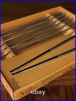 RARE Raadvad Silke Chopsticks Vintage Danish Mid-Century Modern Silverware