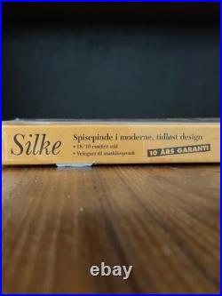 RARE Raadvad Silke Chopsticks Vintage Danish Mid-Century Modern Silverware
