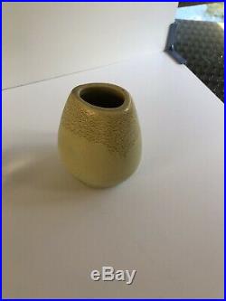 RARE Russel Wright Bauer Mid Century Modern Art Pottery Vase Signed
