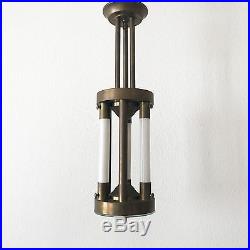 RARE & STUNNING Modernist ART DECO Bauhaus CHANDELIER Pendant Light CEILING LAMP