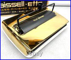 RARE Vintage Bissell-Ette Mid Century Modern Floor Carpet Sweeper MCM Decor Box
