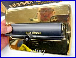 RARE Vintage Bissell-Ette Mid Century Modern Floor Carpet Sweeper MCM Decor Box