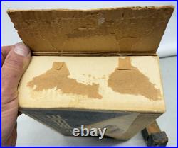 RARE Vintage Bissell-Ette Mid Century Modern Floor Carpet Sweeper MCM Decor Box