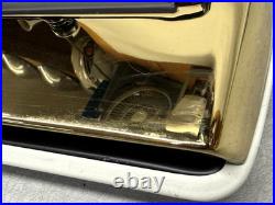 RARE Vintage Bissell-Ette Mid Century Modern Floor Carpet Sweeper MCM Decor Box