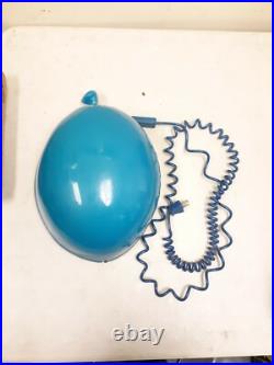 RARE! Vintage Blue wall Lamp Pop Art Mid Century Modern Balloon
