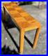 RARE_Vintage_Consensus_by_Drexel_Console_Sofa_Table_Midcentury_Modern_MCM_Oak_01_bh