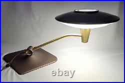 RARE Vintage Dazor Mid Century Flying Saucer UFO Table Lamp