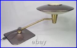RARE Vintage Dazor Mid Century Flying Saucer UFO Table Lamp