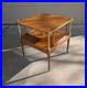 RARE_Vintage_John_Widdicomb_Mid_Century_Modern_2_Tier_End_Table_Regency_Campaign_01_neun
