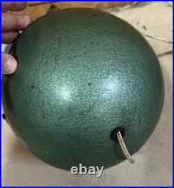 RARE! Vintage MAGIC REVOLVING COLOR BALL LAMP1950s-Missing Base-Working