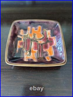 RARE Vintage MCM Avraham Gofer Israel Abstract Trinket Dish RARE Vintage MCM Avraham Gofer Israel Abstract Trinket Dish