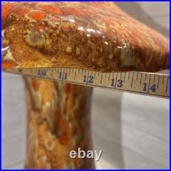 RARE Vintage MCM Mid-Century Modern Arnel's GIANT Ceramic Magic Mushroom
