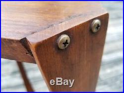 RARE Vintage Mid-Century/Danish Modern BENT Wood PLANT STAND ART/Fern Table 34