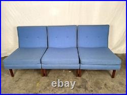 RARE Vintage Mid Century Modern Jack Cartwright Sectional Couch Loveseat Chairs