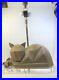 RARE_Vintage_Modernist_Cat_Table_Lamp_Mid_Century_Modern_WORKING_Lucite_Stand_01_trtq