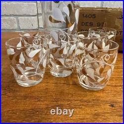 RARE Vintage Royal Ascot Mid-Century Modern Atomic Cocktail Shaker 7pc Set MCM
