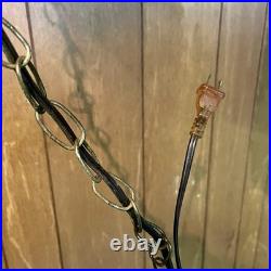 RARE Vintage Soviet Era Swag Lamp MCM Mid Century Modern Hanging Lamp WORKS