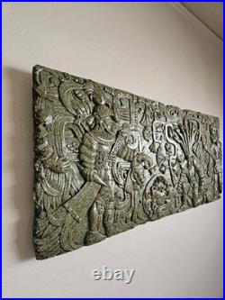 RARE Vintage Zarebski Mayan Wall Relief Mid-Century Modern Mexico