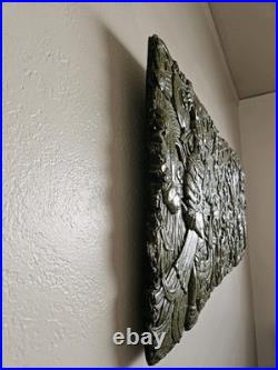 RARE Vintage Zarebski Mayan Wall Relief Mid-Century Modern Mexico