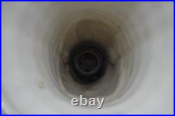 RARE Vintage c. 1950's MCM Art Pottery BLACKAMOOR Bust TV Lamp Red/Black/Gold