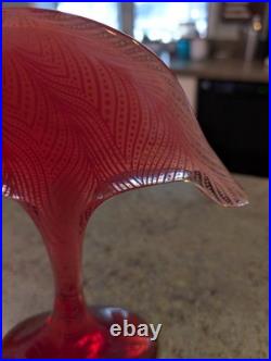 RARE Vtg Mid Century MCM Signed A. PALATNIK Lucite PINK FLAMINGO Figurine 14