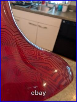 RARE Vtg Mid Century MCM Signed A. PALATNIK Lucite PINK FLAMINGO Figurine 14