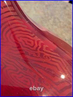 RARE Vtg Mid Century MCM Signed A. PALATNIK Lucite PINK FLAMINGO Figurine 14