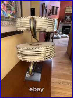Rare 1950s Mid Century Modern Vintage Majestic Z Lamp