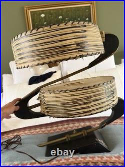 Rare 1950s Mid Century Modern Vintage Majestic Z Lamp