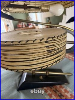 Rare 1950s Mid Century Modern Vintage Majestic Z Lamp