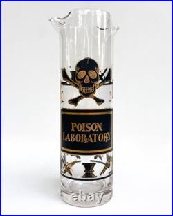 Rare 1960s Poison Laboratory Cocktail Pitcher by Georges Briard