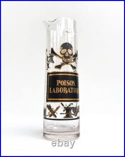 Rare 1960s Poison Laboratory Cocktail Pitcher by Georges Briard