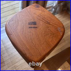 Rare 1960s XL Mid Century Modern Teakwood Bowl Sowe Konst, Sovestad, Sweden NOTE