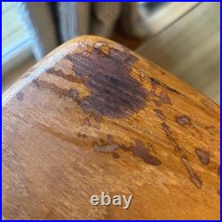 Rare 1960s XL Mid Century Modern Teakwood Bowl Sowe Konst, Sovestad, Sweden NOTE