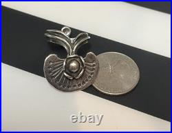 Rare 1971 SEPPO TAMMINEN Finland Mid Century Modern 925 Silver Flower Ring Sz. 8