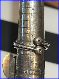 Rare 1971 SEPPO TAMMINEN Finland Mid Century Modern 925 Silver Flower Ring Sz. 8