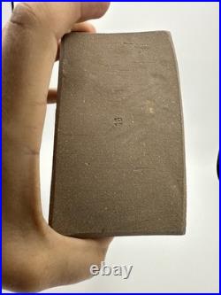 Rare 2 Vtg MCM Japan Ceramic Vase Angular Mid Century Modern Geometric Ikebana