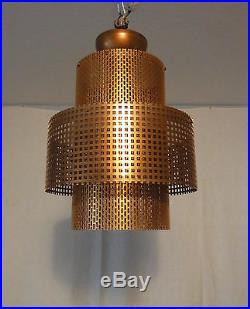 Rare 50´s Ceiling Lamp Grids Lucite Industry Design Mategot Style #1